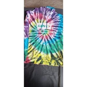Levi's size L oversize pullover tiedye hoodie
